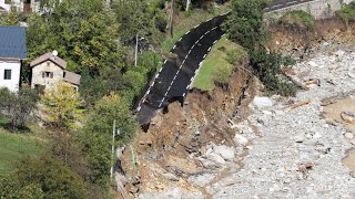 Tempête Alex : plusieurs personnes portées disparues dans les Alpes-Maritimes