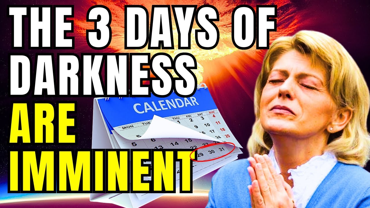 THE 3 DAYS OF DARKNESS ARE IMMINENT WHAT CAN SAVE US YouTube