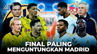 Final Penuh Nafsu Menangkan 15 UCL Lawan Klub Terkutuk! Preview UCL Dortmund vs Madrid