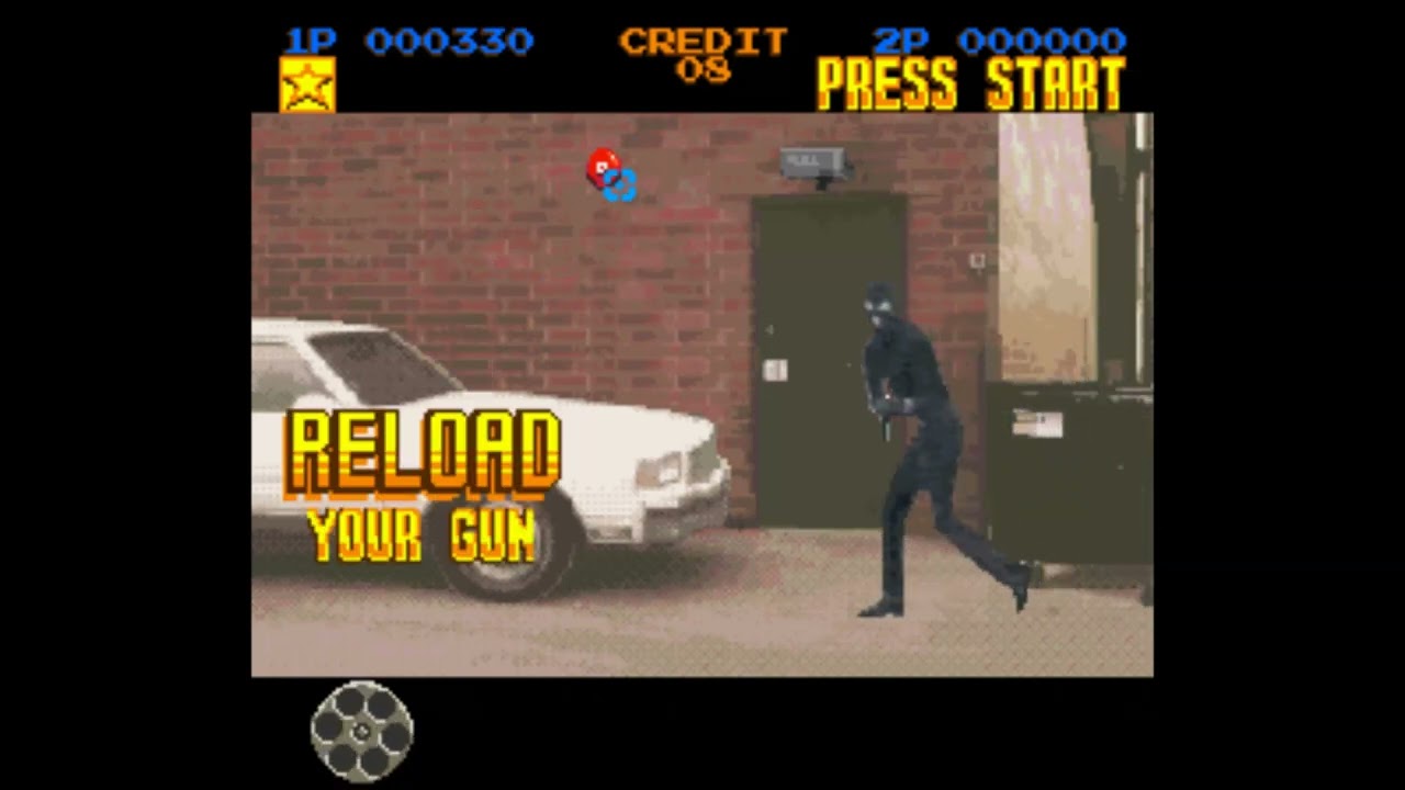 Lethal Enforcers - Super Nintendo Game Play