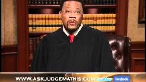 Ask Judge Mathis- September 20, 2010