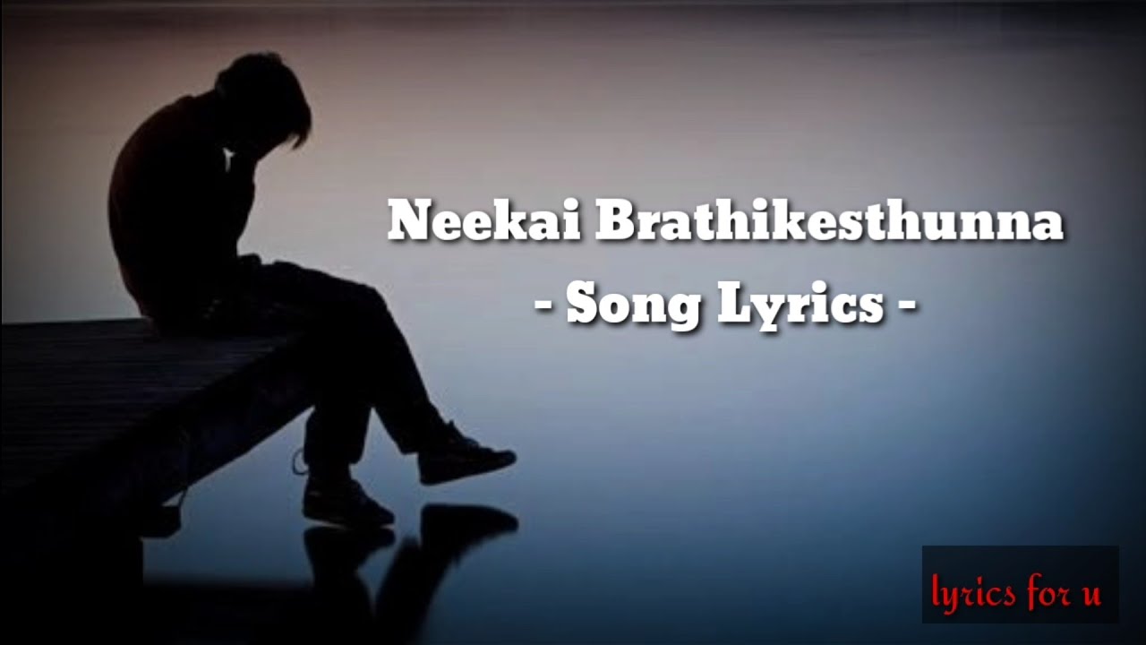 Neekai brathikesthunna song lyrics