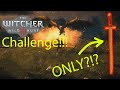 CAN YOU BEAT THE WITCHER 3 WITH ONLY A WOODEN SWORD?! (Part 1) (Witcher Wooden Sword Challenge)