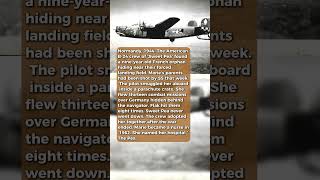 A Bomber Crew Hid a French Orphan for 13 Missions #short #history #ww2