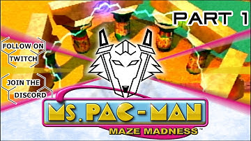Ms Pac-Man: Maze Madness Part 1