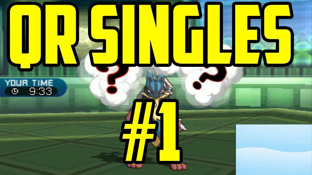 Pokemon Sun & Moon Battle Spot Singles: Set Up QR Team!