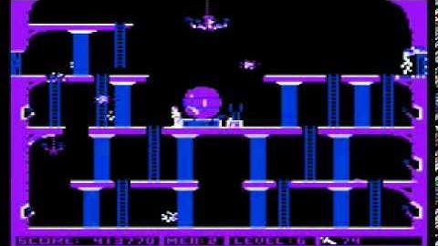 Atari 8-bit Conan (Datasoft) level 6 hiding spot
