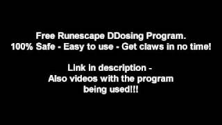 FREE RUNESCAPE DDOS V2 - DOWNLOAD - SAFE - WORKING