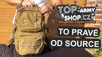 Backpack SOURCE Patrol 35L with hydration system - Product introduction