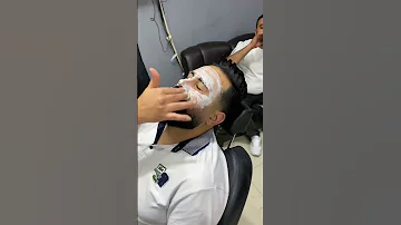 حلاقة عريس مجاهد عامر جبل صالون التمام للرجال حلاقة 2022 