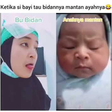 ketika si bayi tau bindannya mantan ayahnya