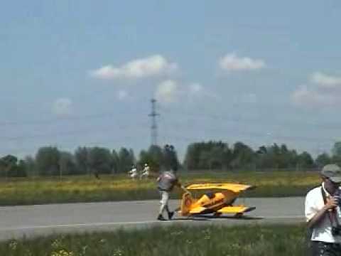 Huge Pitts "Bulldog" Biplane