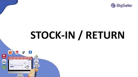 Stock-In / Return
