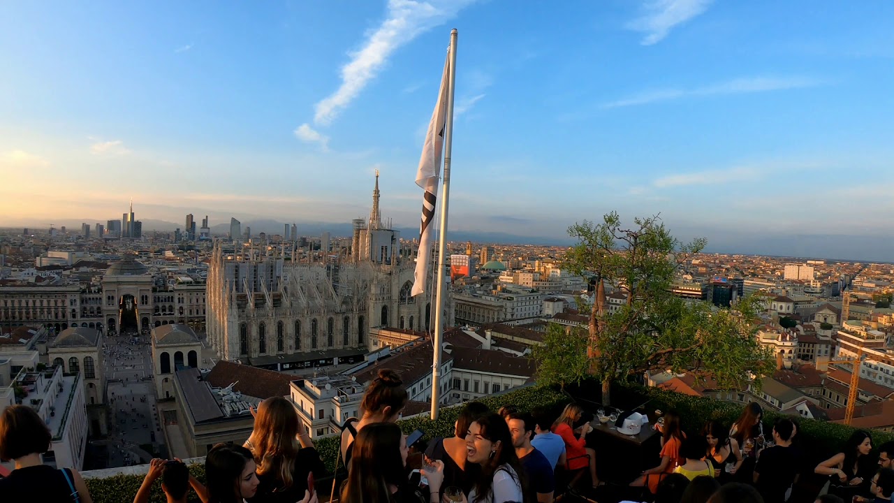 Terrazza Martini Milano Best sunset ever🔝🌞