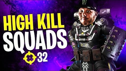 HIGH KILL SQUADS **32 KILL WIN** W/ HIGH DISTORTION & JAY3!! - Apex Legends