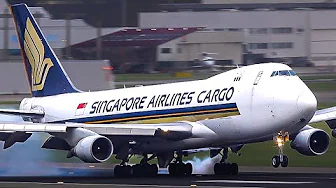 25 EPIC Takeoffs & Landings from CLOSE UP | 1xA380 2xB747 A350 | Amsterdam Airport Plane Spotting