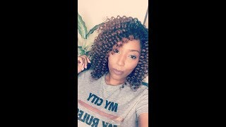 WAND CURLSS Milky Way Que || Bubbly Wand Curl