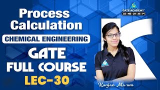 Lect 30 l Chemical Engineering l Process Calculation l Humidity