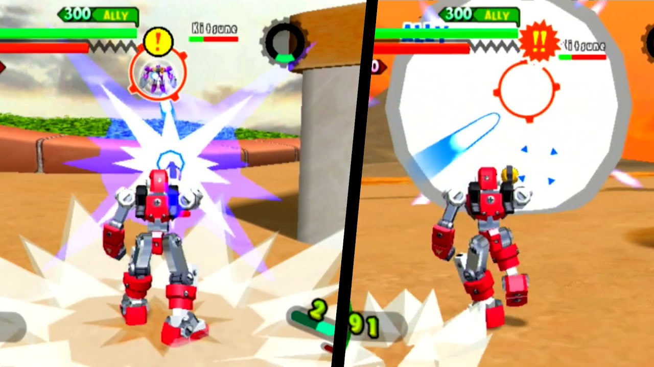 Gotcha Force Gamecube Gameplay Youtube