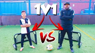 1V1 FOOTBALL CHALLENGE!!  (SOCCER WONDER KID) TASH BALLER!!