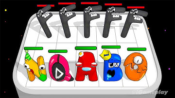 Merge Alphabet ABC Level 9999 Vs Merge Number Run, Alphabet Lore ⭐ Number Lore ⭐ abcdefghiklmnopqxyz