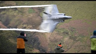 MACHLOOP  Low Level USAF F-35 Lightning II  RAF A400 through Cad East