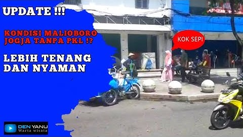 UPDATE !!! Malioboro tanpa pkl lebih indah dan nyaman ⁉️