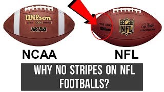 No Stripes On NFL Footballs? But Why? (Why Are There No Stripes On NFL Footballs)