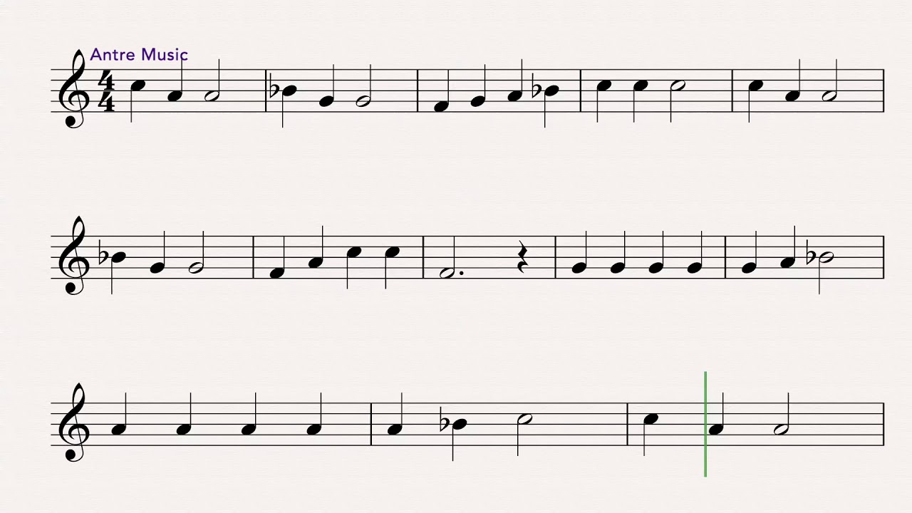 Lightly Row - Easy Flute Sheet Music - YouTube