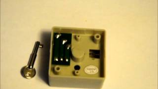 Emergency Security Button With Key Release - A Demonstration Video