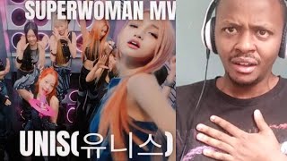 UNIS(유니스) 'SUPERWOMAN' | First Time Hearing| Official M/V REACTION