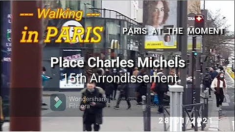 2021 PARIS Walk (Place Charles Michels)  28/01/2021