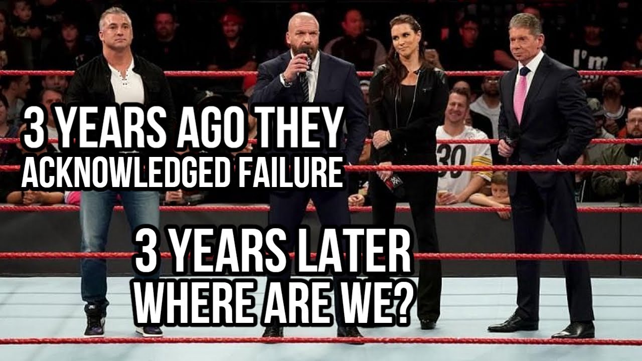 WWE: The Last 3 Years In Review (What About That Change?)
