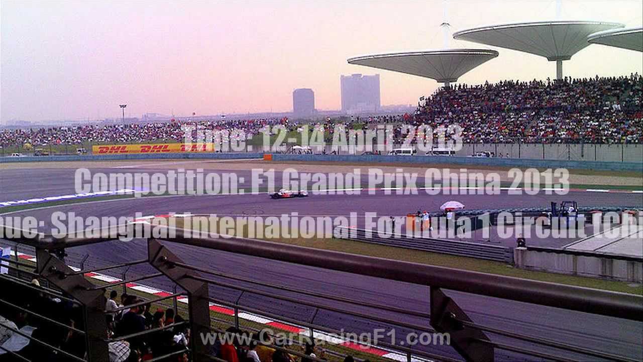 F1 Grand Prix China 2013 Live Stream Dates, Tickets and Information 2013