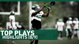 TOP PLAYS FROM PRACTICE (8/9) | The New York Jets | NFL
