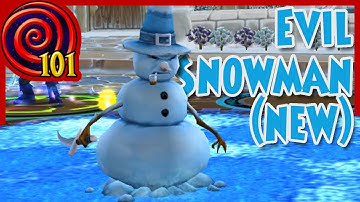 Wizard101: Evil Snowman Spell (NEW)