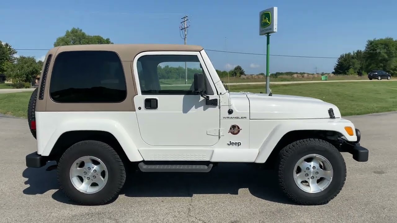 2002 Jeep Wrangler Sahara￼
