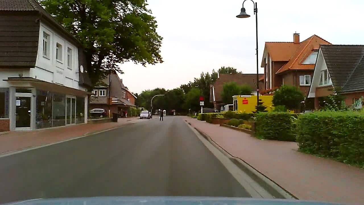 Großenkneten Fahrt durch Großenkneten 23.08.2013