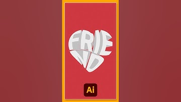 Turn ANY Word into a Heart Shape!