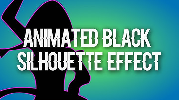 Sony Vegas Pro Tutorial - Animated Black Silhouette Effect