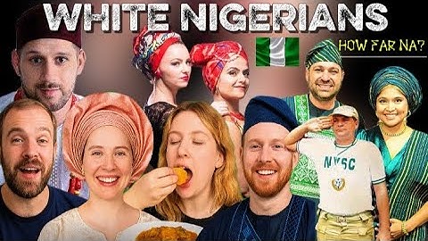 WITTE NIGERIANEN Vertegenwoordigen, spreken Pidgin en leven het Naija-leven 🇳🇬🔥 Deel 1