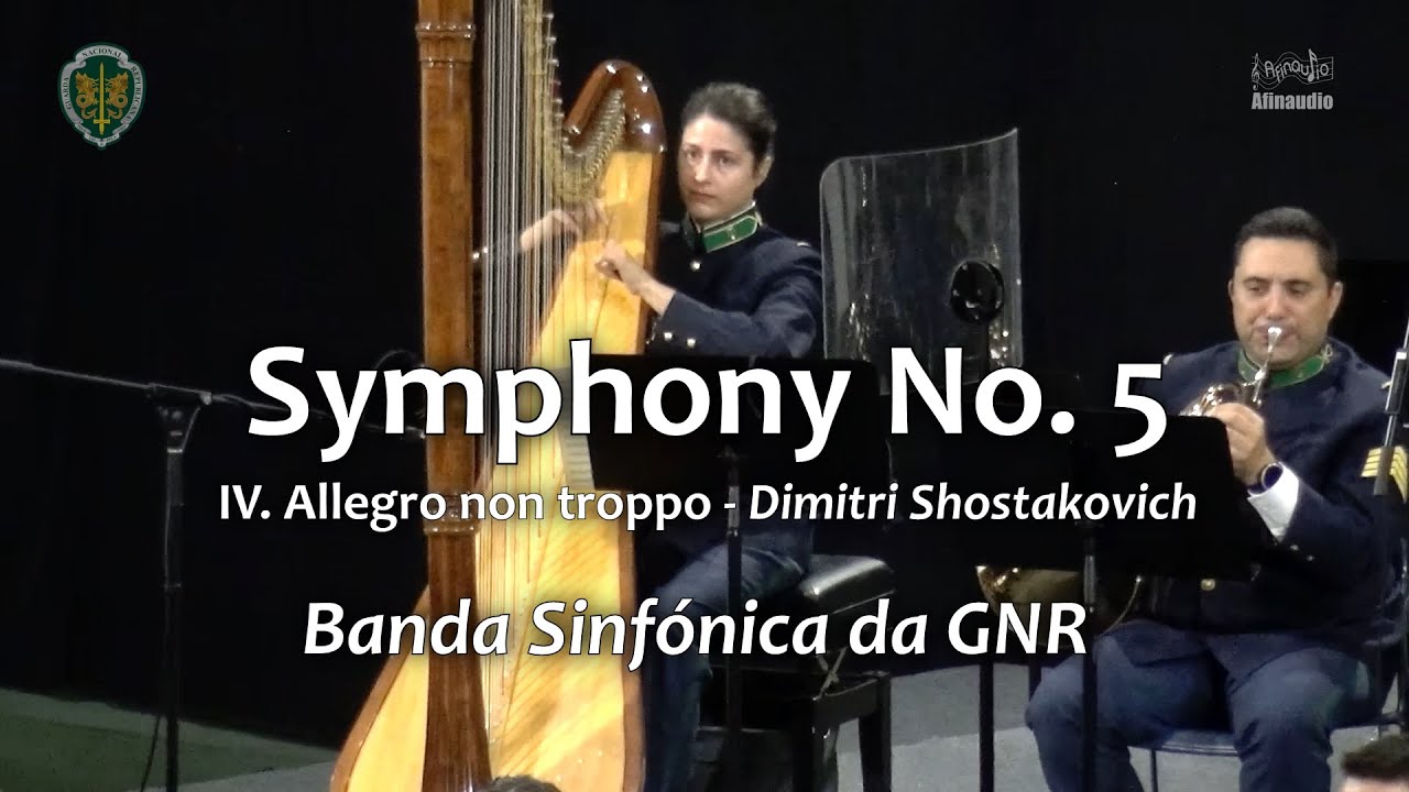 Symphony No. 5 in D Major, Op. 47: IV. - Dimitri Shostakovich - Banda Sinfónica da GNR