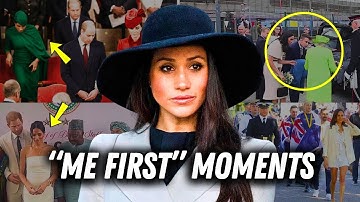 Top 14 Meghan Markle "ME FIRST Moments" Caught On Camera (Hard To Watch)