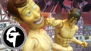 Attack on titan stop motion- Rogue Titan 進撃の巨人-エレン 巨人/  巨人艾倫