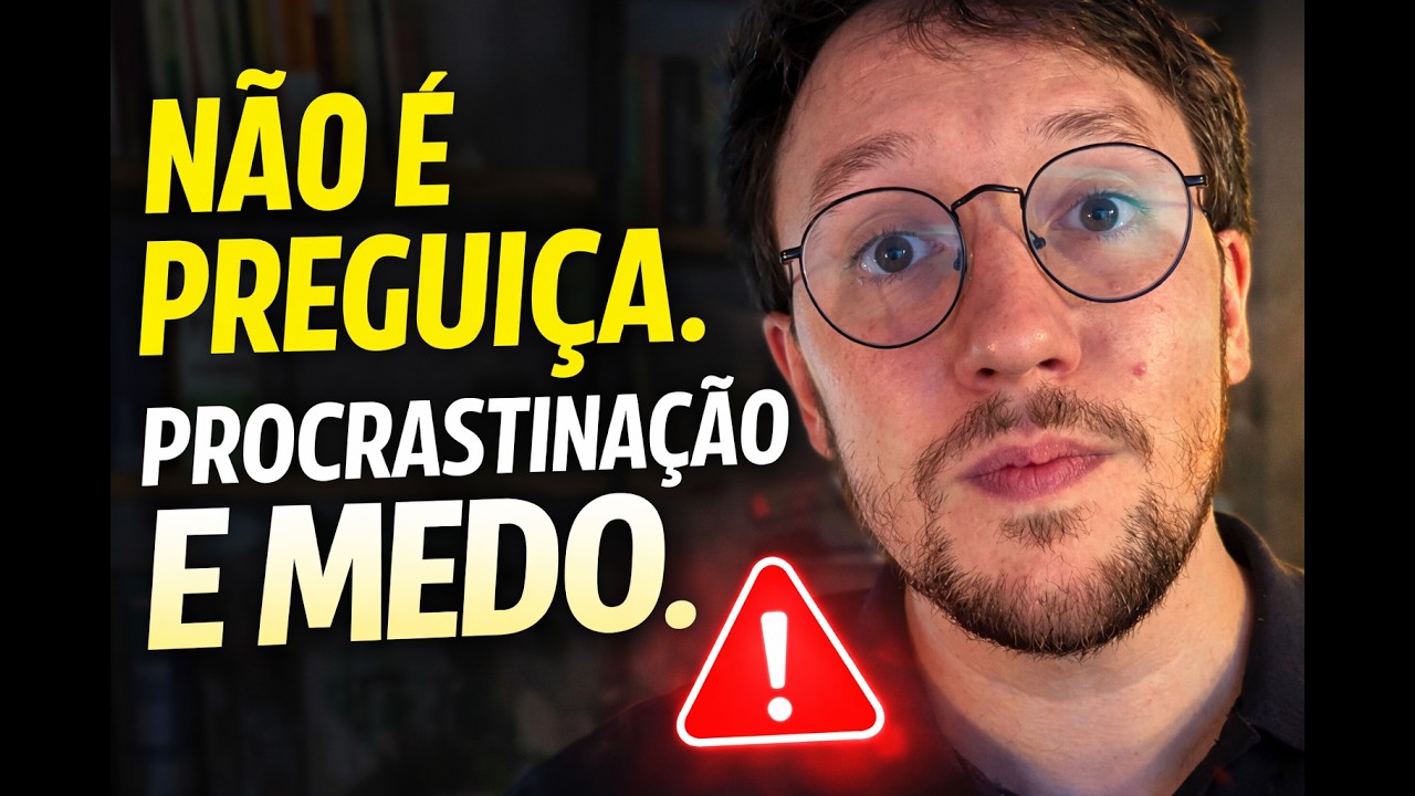Seu problema não é a procrastinação