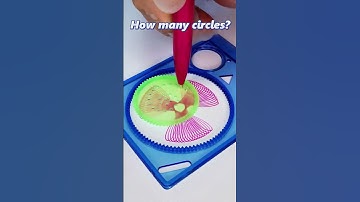 Take a guess how many circles there are  #2024 #spirograph #art #asmr #satisfying  #spirographshr