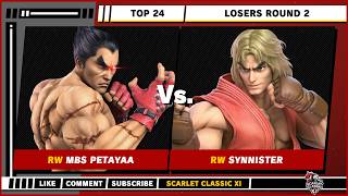 Scarlet Classic XI - Top 24 - MBS Petayaa (Kazuya) VS Synnister (Ken) - SSBU