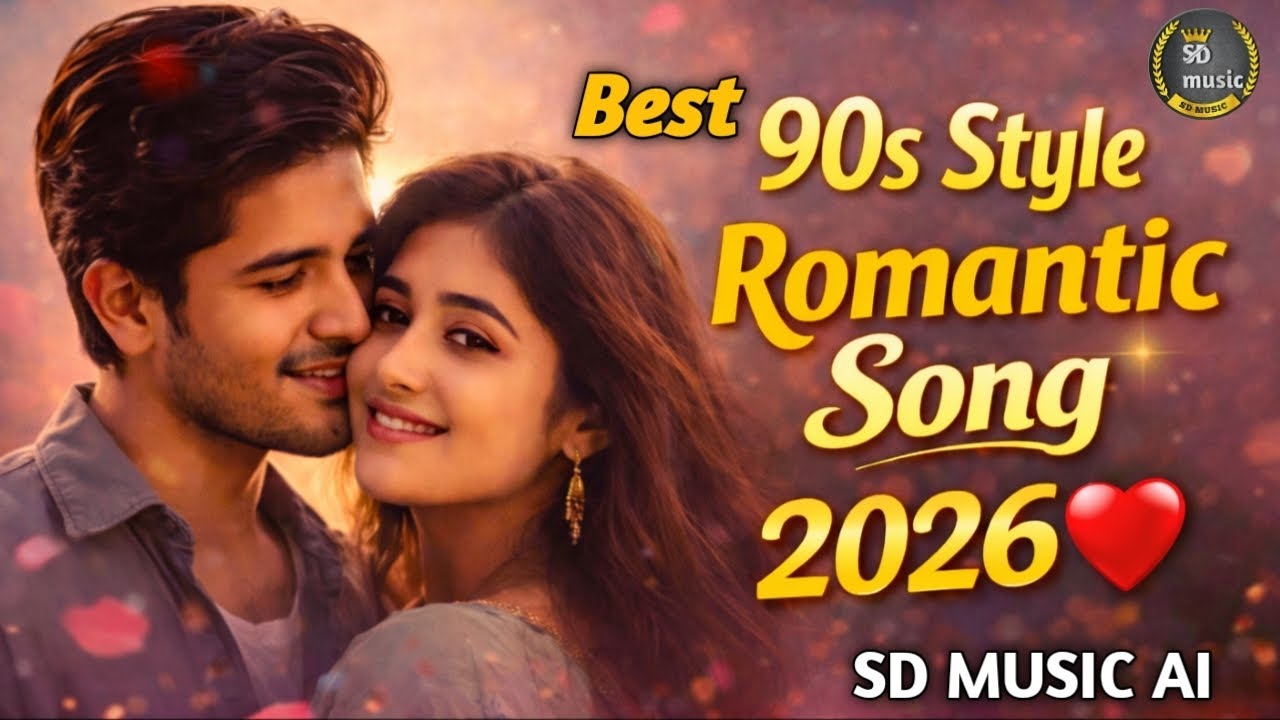 Best 90s Style Romantic Song 2026 ❤️ | Old Is Gold Hindi Love Song | SD Music AI #90sRomanticSong