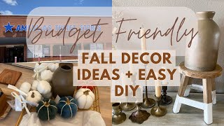 BUDGET FRIENDLY FALL HOME DECOR IDEAS | Decorating On A Budget | Thrift Stores + Target Dollar Spot