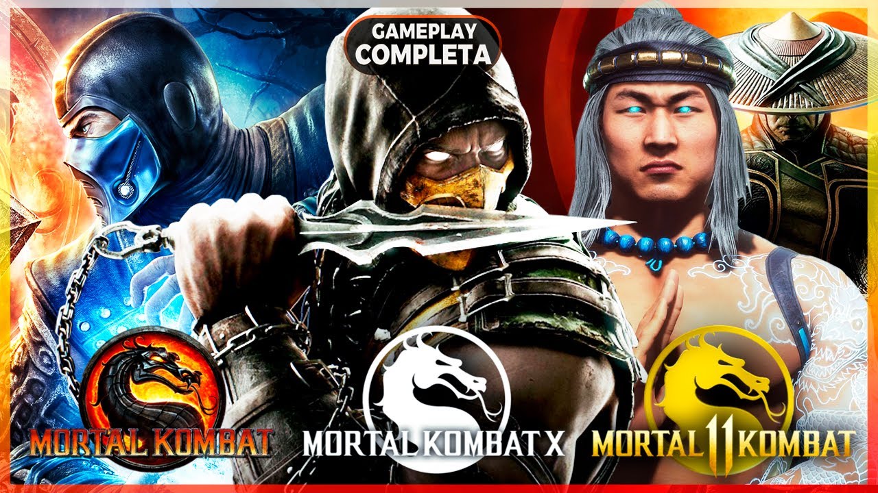 Mortal kombat IX - todos os personagens - Cada dia 1 game novo 